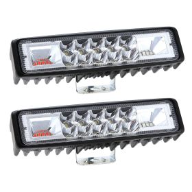 6" LED Light Bar 160W 5000lm Offroad Driving Spot Lights Work Light Pods IP67 Waterproof Fog Light Spot Flood Beam for Jeep Trailer Truck Bus Boa
