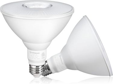 2 Pack Flood Light Bulbs, PAR38 LED Outdoor Flood Light Bulbs, (120W Equiv) Dimmable IP65 for Patio Yard Porch Driveway Garage